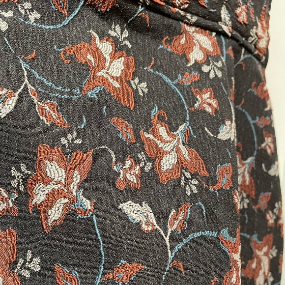 Free People Structured Floral Mini Dress - Picture 10 of 16